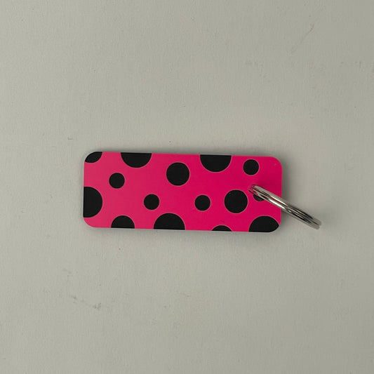 Yayoi Kusuma Polka Dots for ICA Boston Museum Keytag