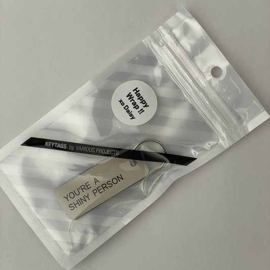 Wrap Gift Keytag