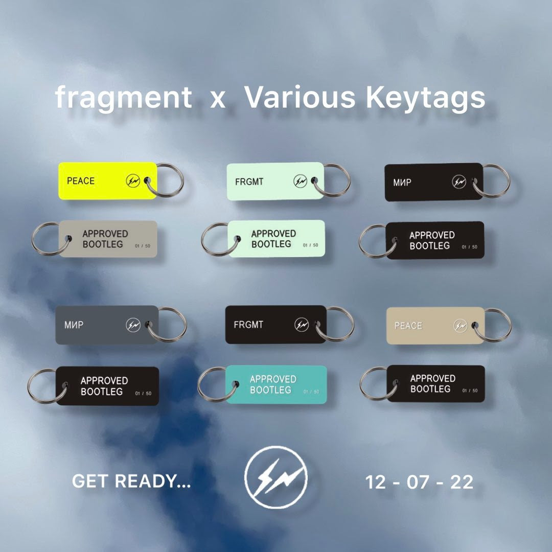 最も Various Keytags ② Keytag FRGMT fragment キーホルダー