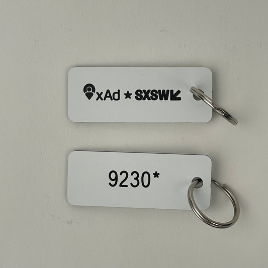 xAd at SXSW Activation Keytags