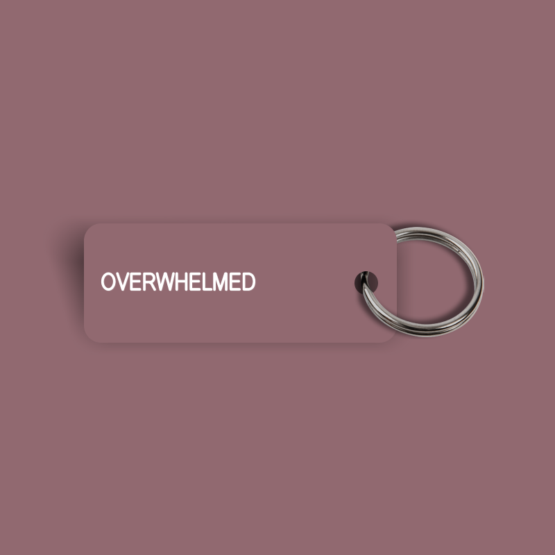 OVERWHELMED Keytag (2023-11-06)