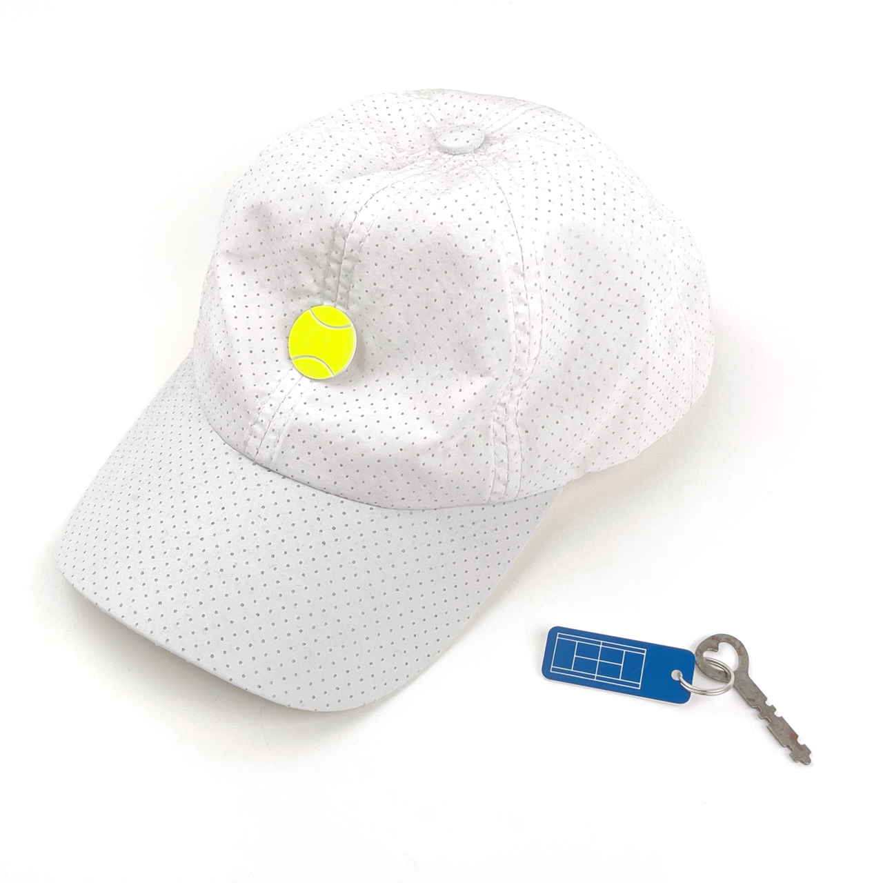 Tennis Court Keytag