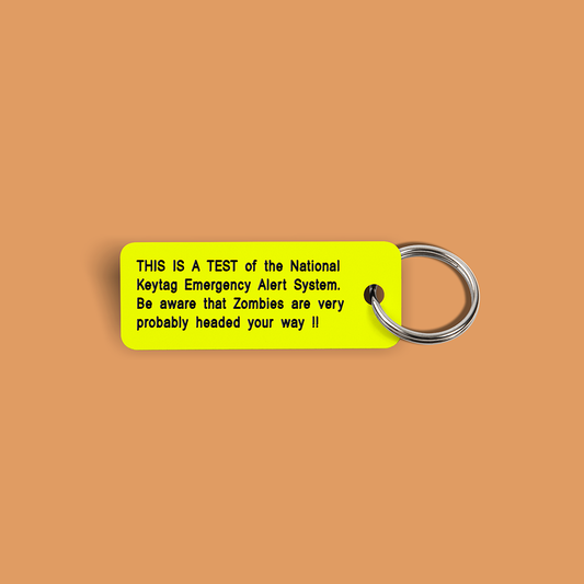 ZOMBIES ARE PROBABLY HEADED YOUR WAY Keytag (2023-10-04)