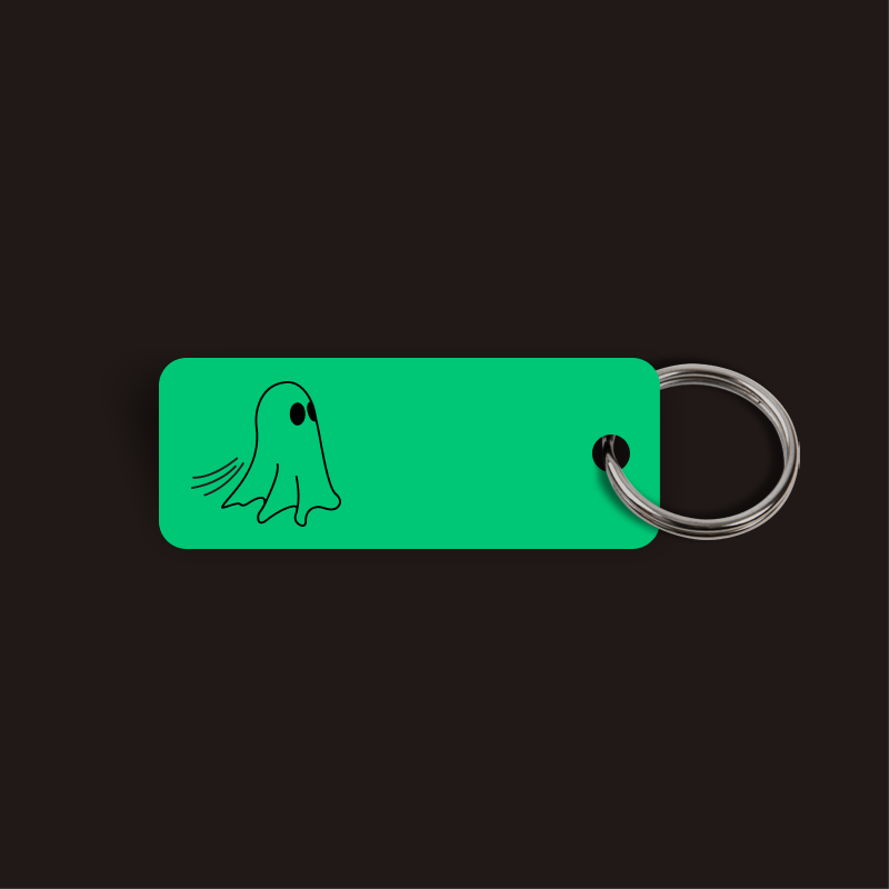 Floating Ghost Keytag (Glow In The Dark)