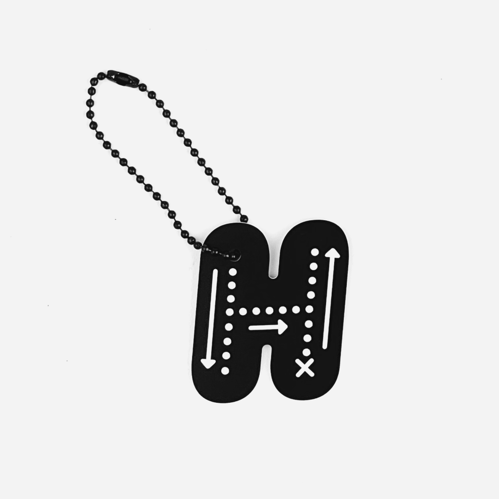 [Colophon] "H" Character Charm