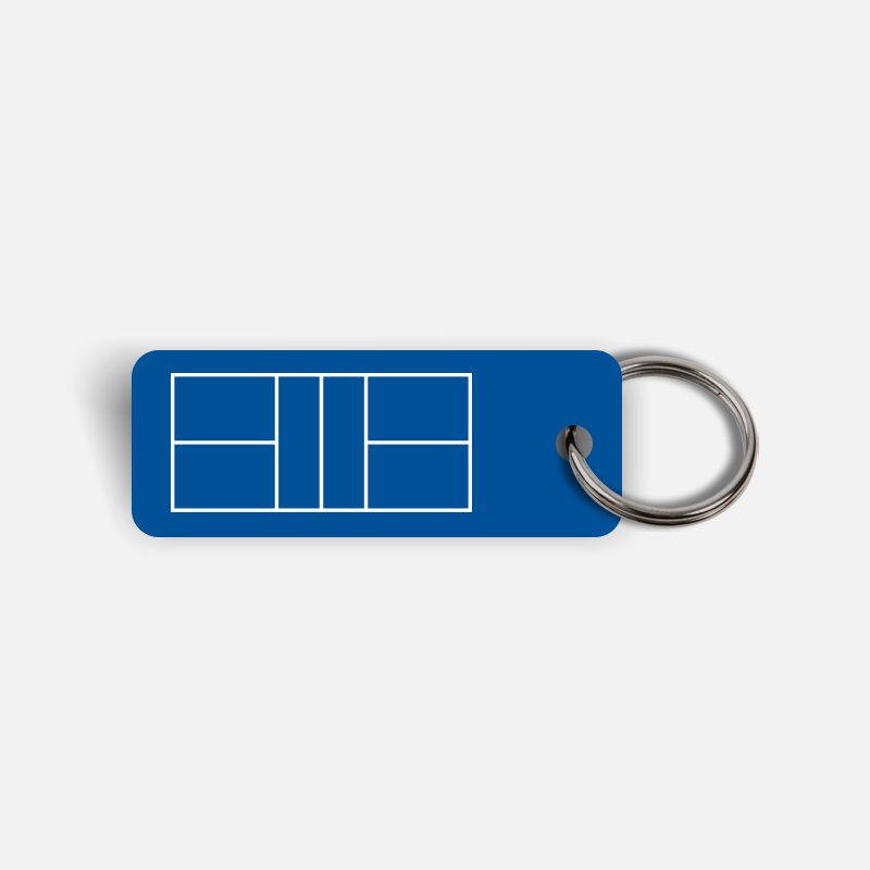 Pickleball Court Keytag