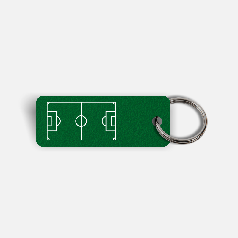 Soccer Field Keytag