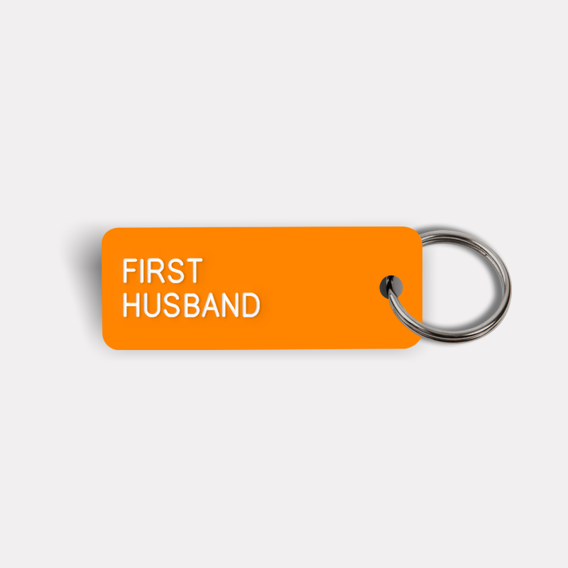 FIRST HUSBAND Keytag