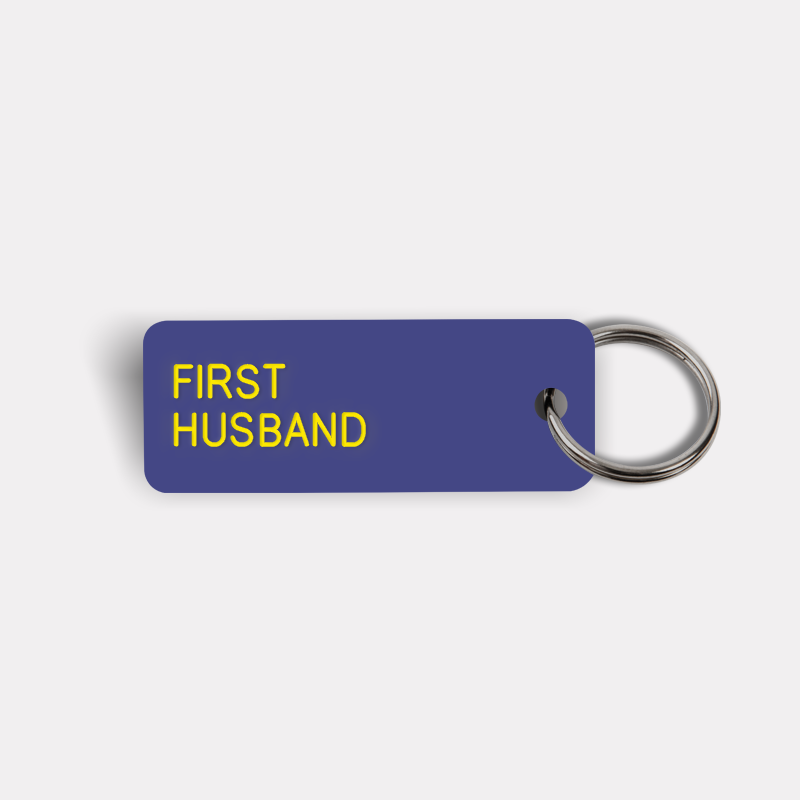 FIRST HUSBAND Keytag