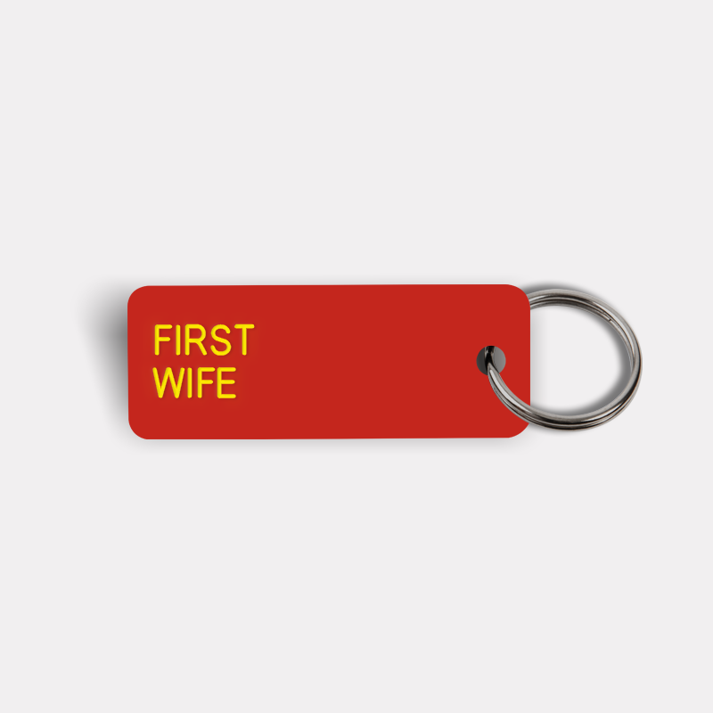 FIRST WIFE Keytag