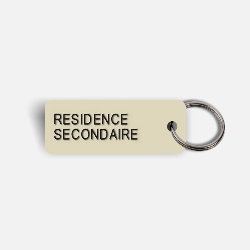 RESIDENCE SECONDAIRE Keytag