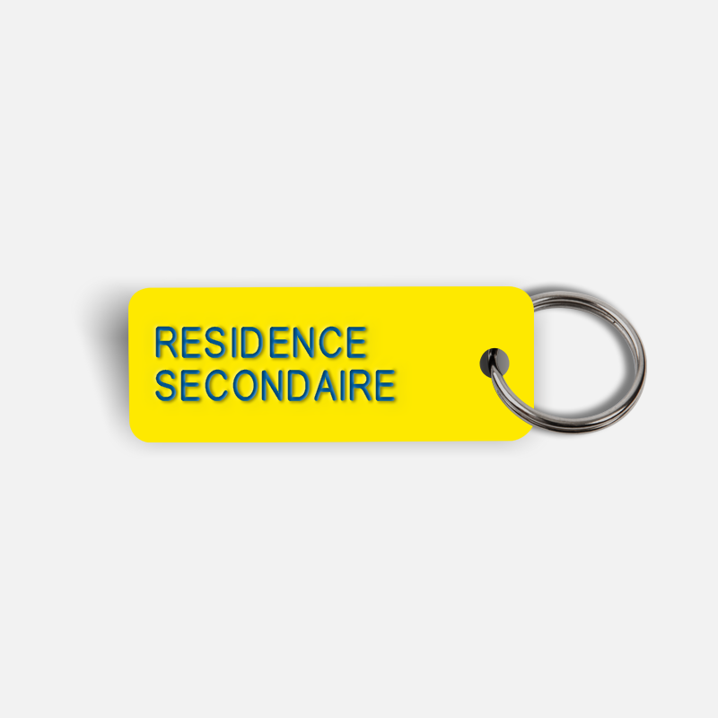 RESIDENCE SECONDAIRE Keytag