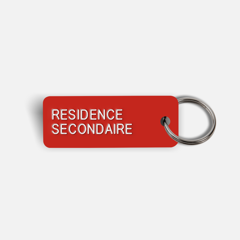 RESIDENCE SECONDAIRE Keytag