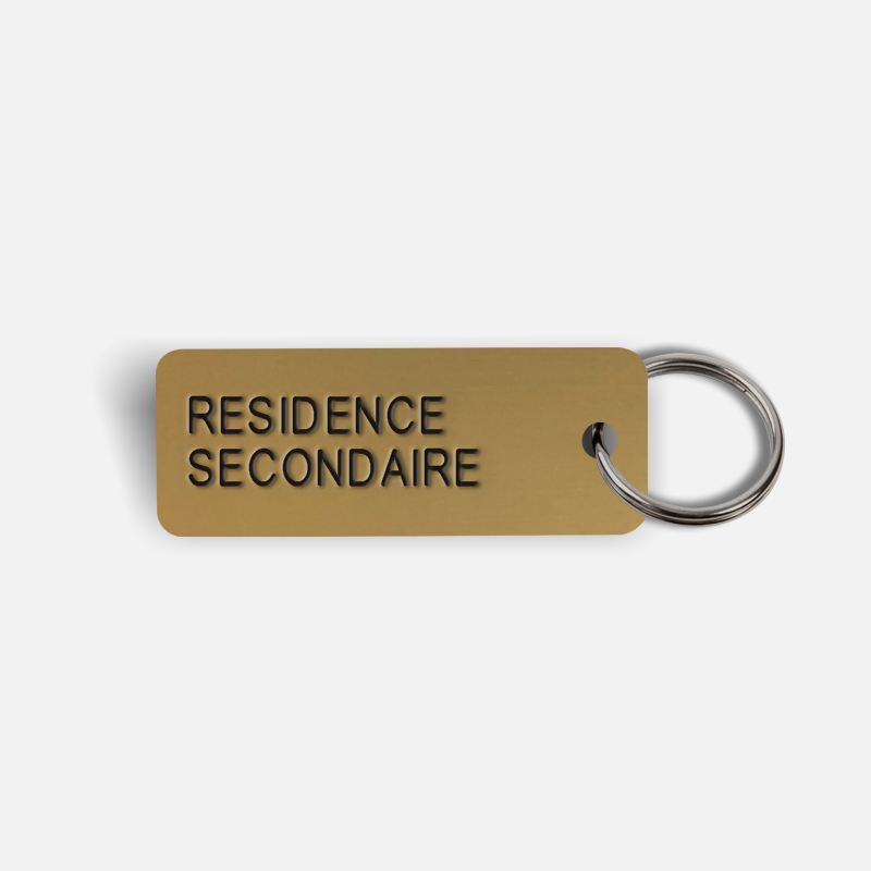 RESIDENCE SECONDAIRE Keytag