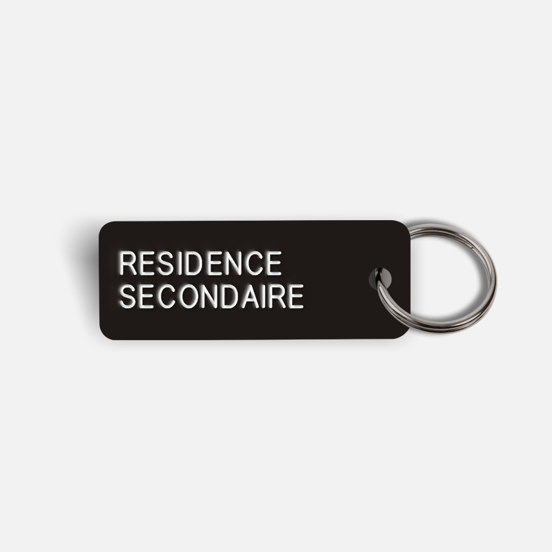 RESIDENCE SECONDAIRE Keytag