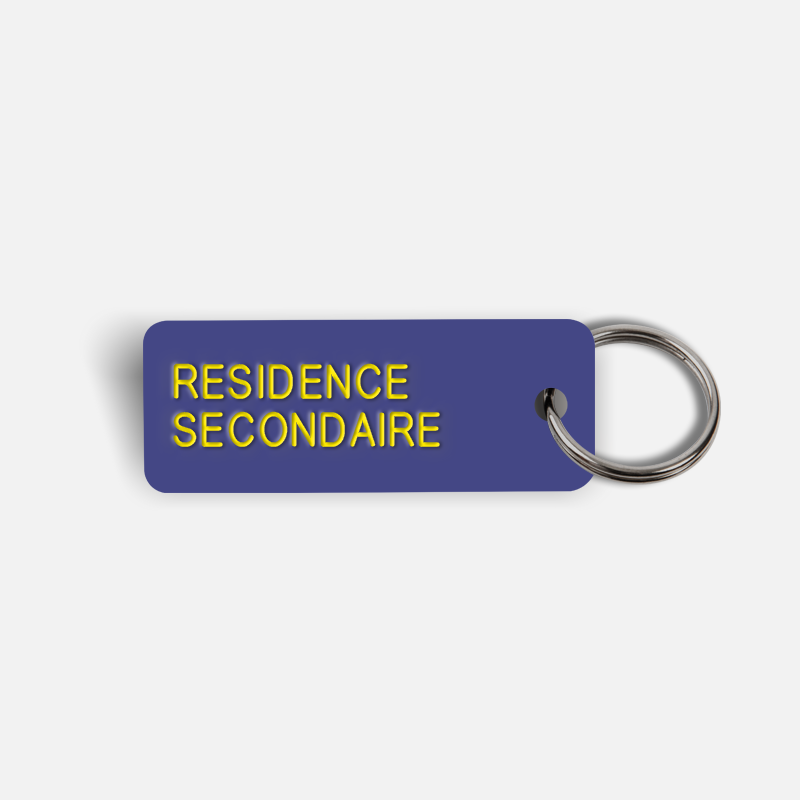 RESIDENCE SECONDAIRE Keytag