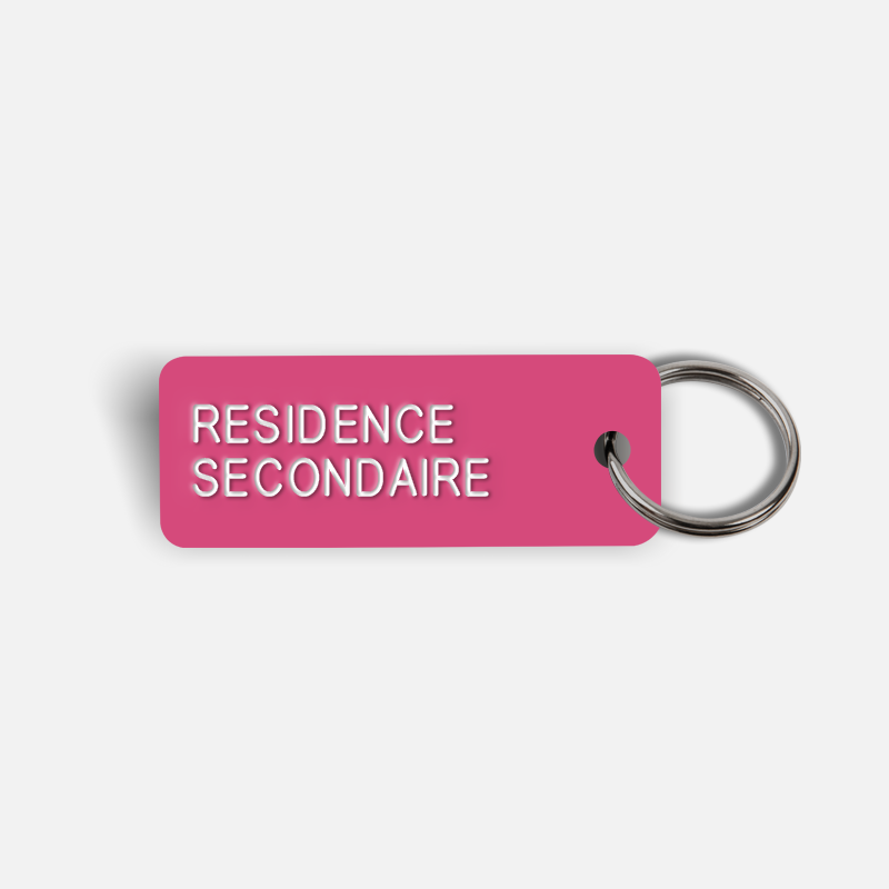 RESIDENCE SECONDAIRE Keytag