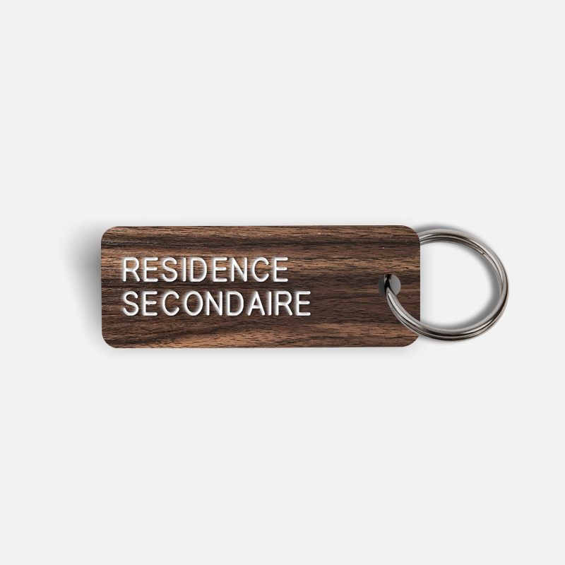 RESIDENCE SECONDAIRE Keytag