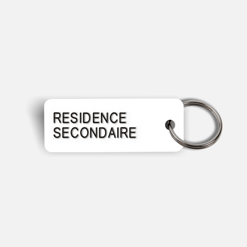 RESIDENCE SECONDAIRE Keytag