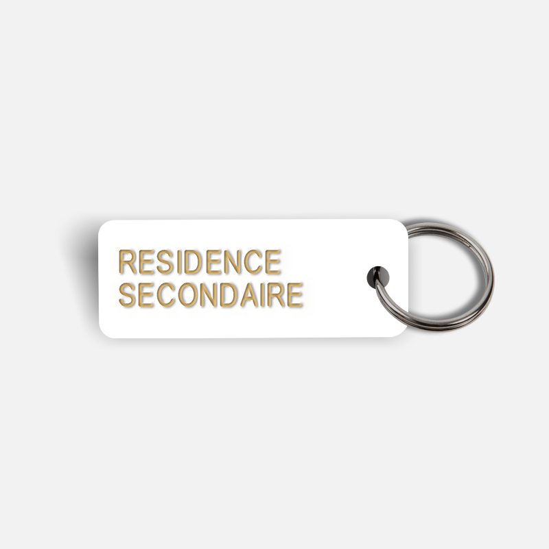 RESIDENCE SECONDAIRE Keytag