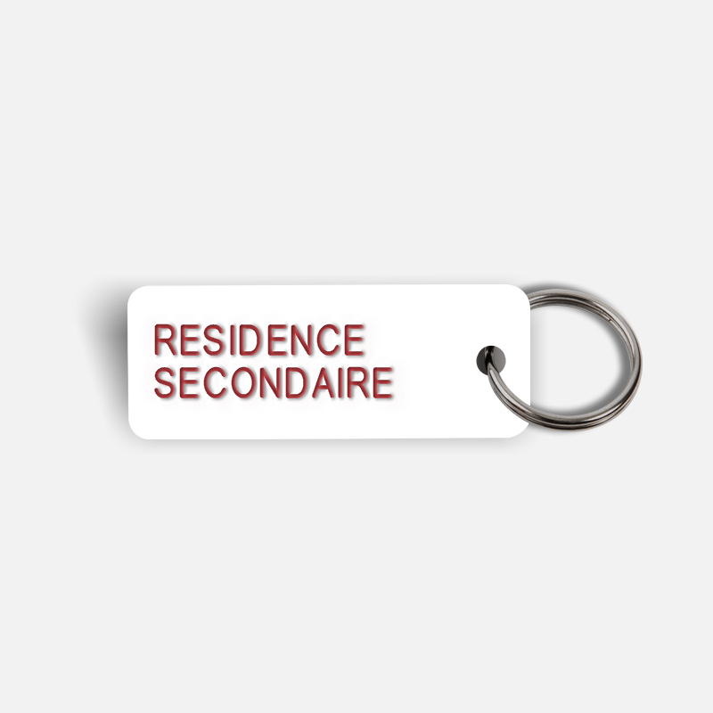 RESIDENCE SECONDAIRE Keytag