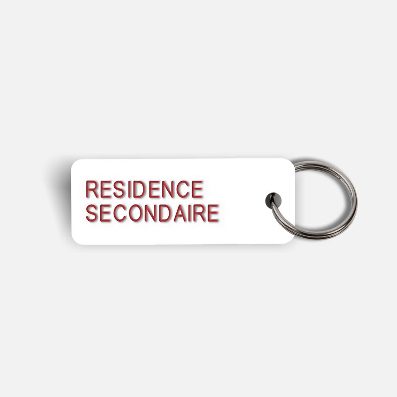 RESIDENCE SECONDAIRE Keytag