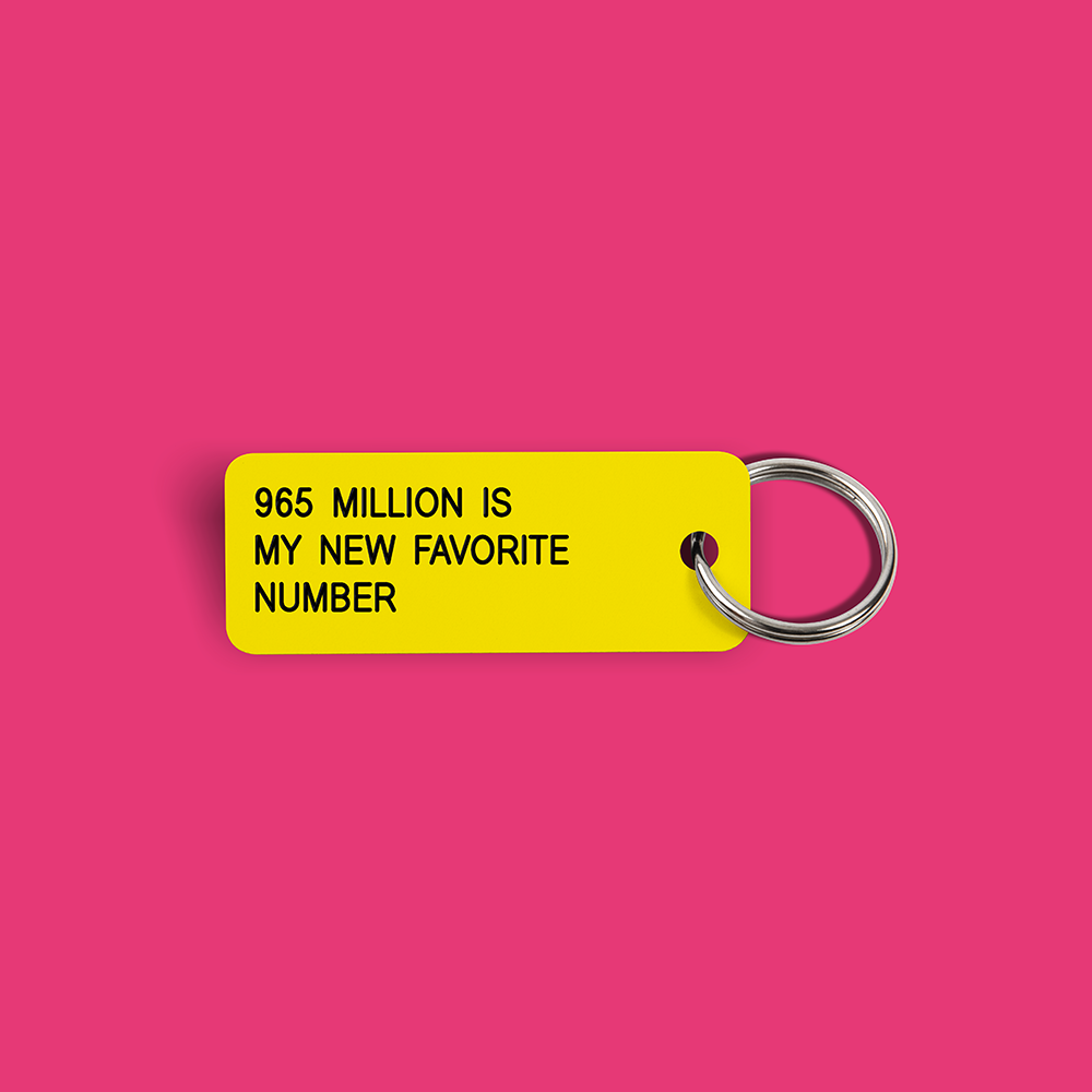 965 MILLION Keytag (2022-10-13)