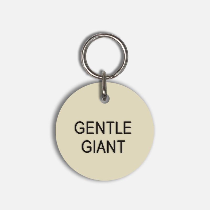 GENTLE GIANT Large Pet Tag