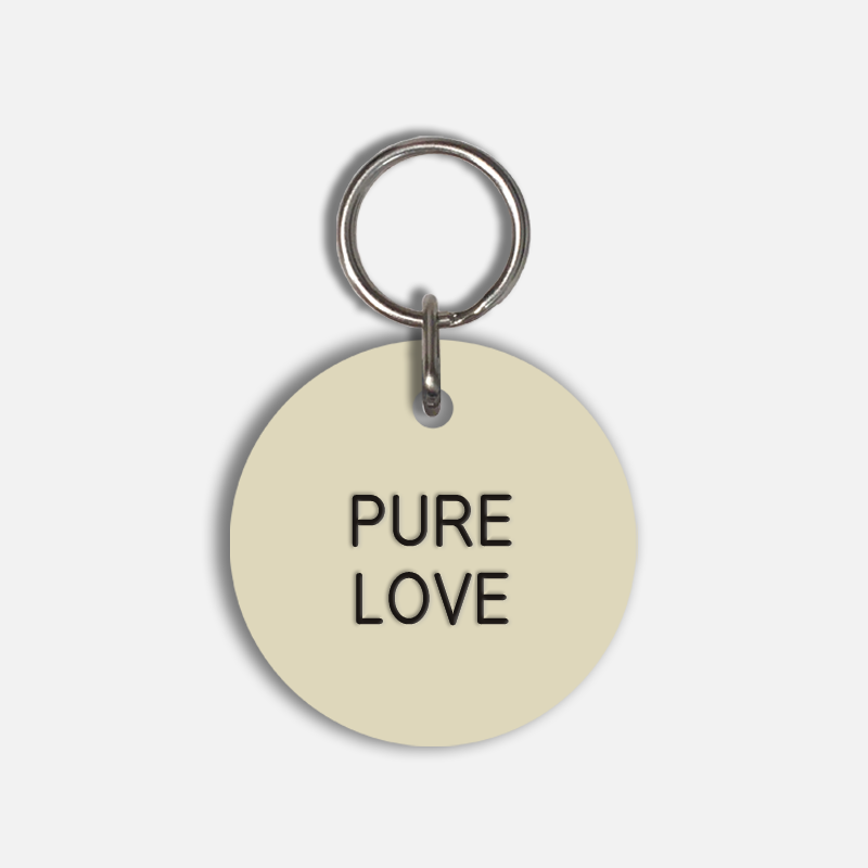 PURE LOVE Large Pet Tag