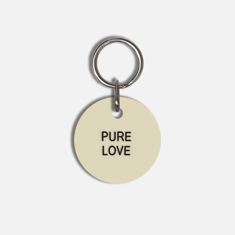 PURE LOVE Small Pet Tag