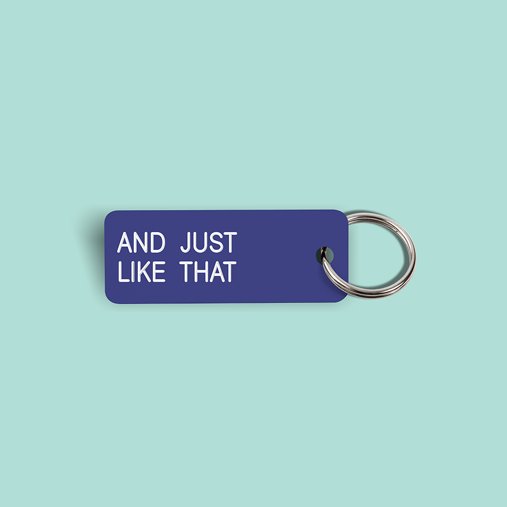 AND JUST LIKE THAT Keytag (2021-12-14)