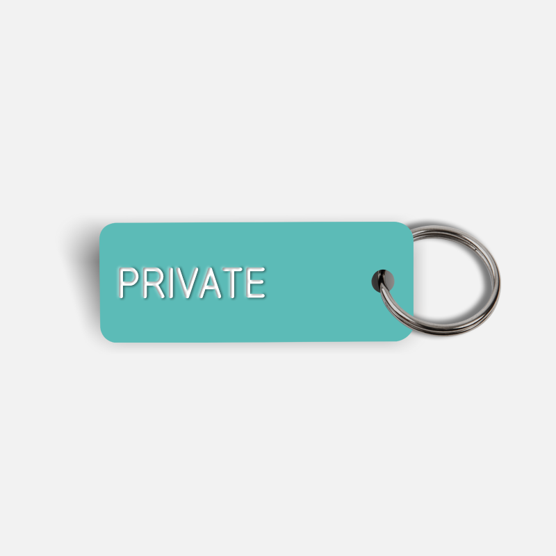 PRIVATE Keytag