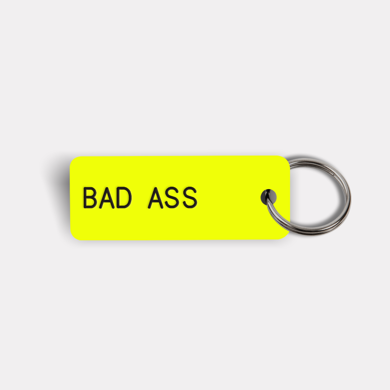 BAD ASS Keytag