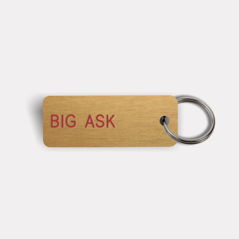 BIG ASK Keytag