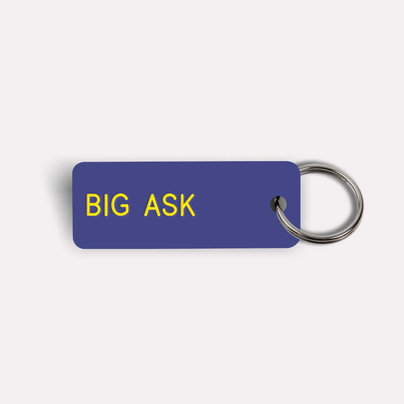 BIG ASK Keytag