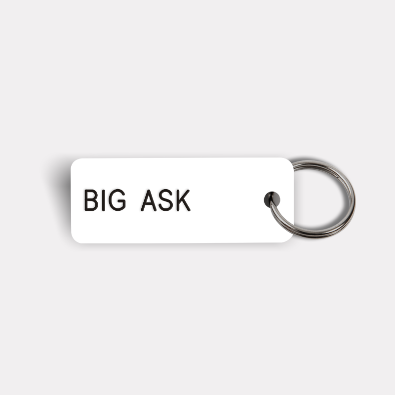 BIG ASK Keytag