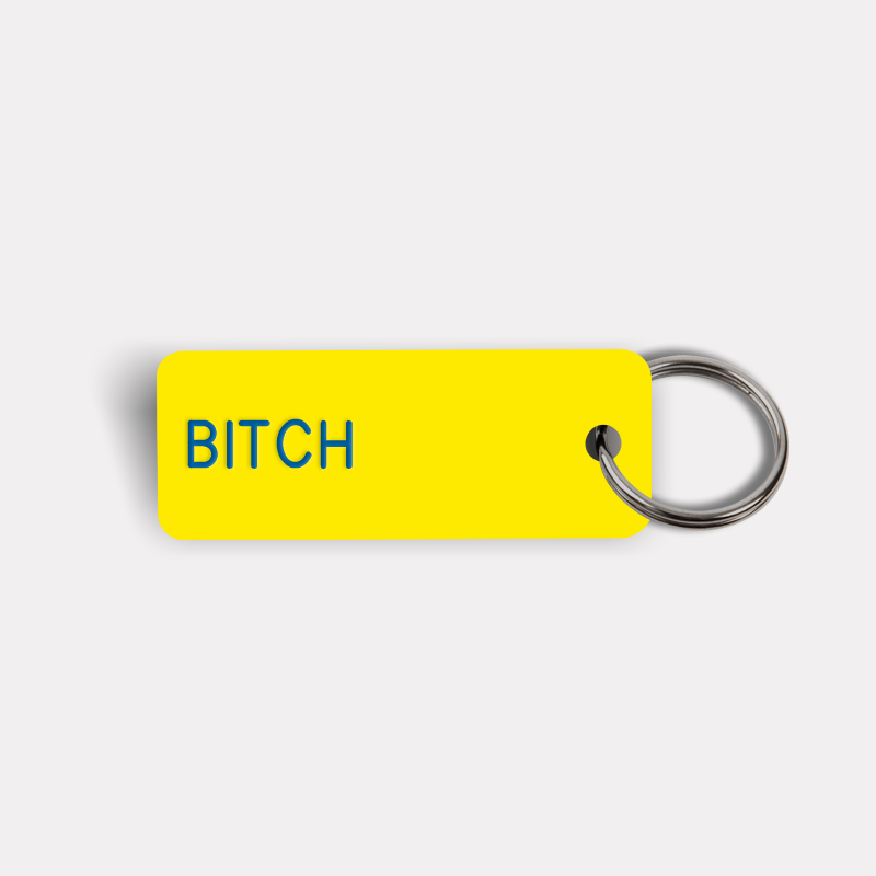 BITCH Keytag