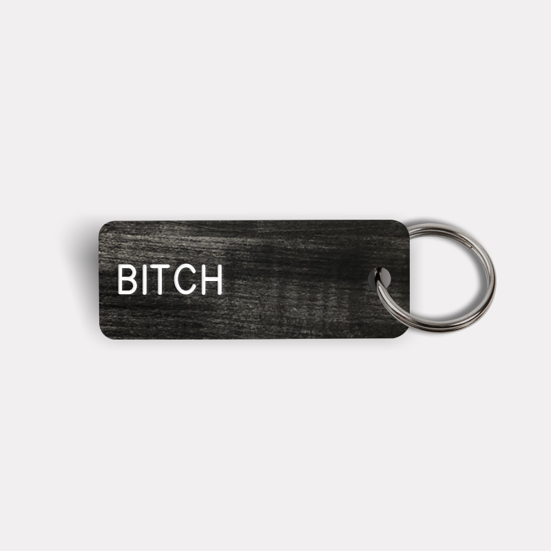 BITCH Keytag