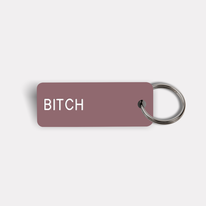 BITCH Keytag