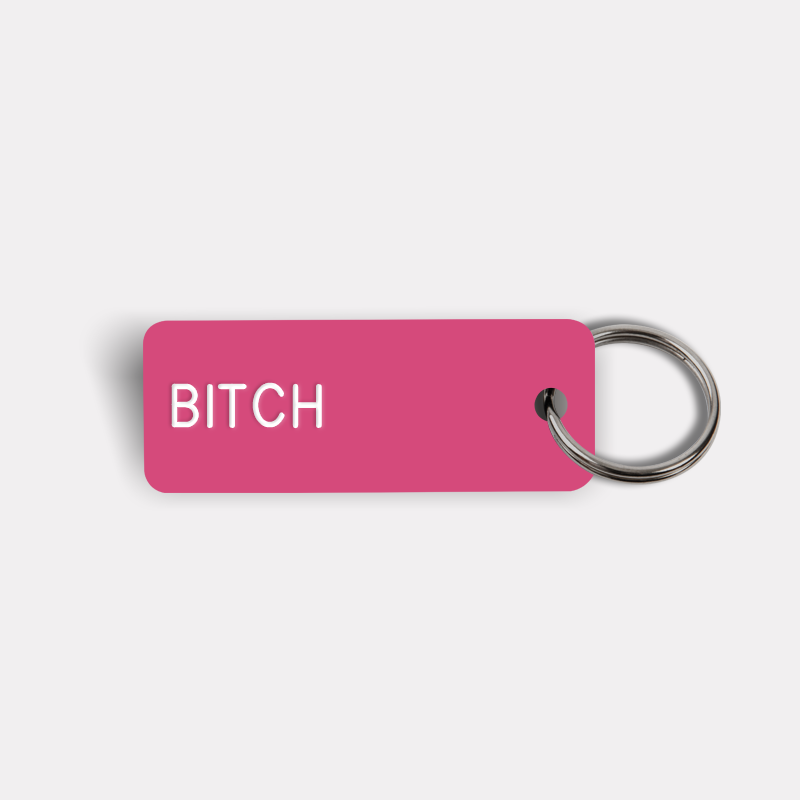 BITCH Keytag