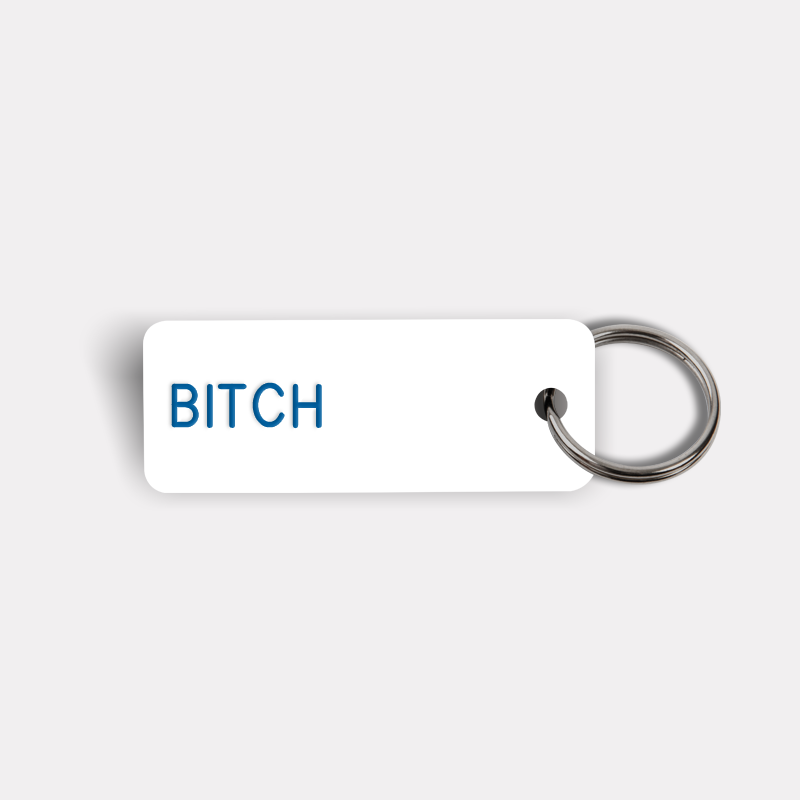 BITCH Keytag