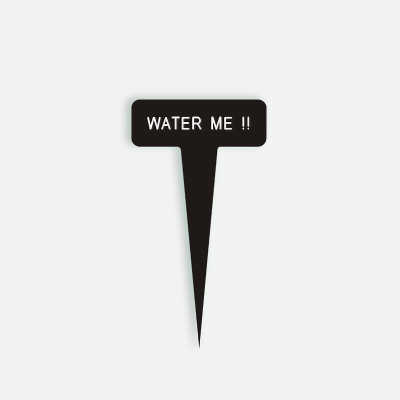 WATER ME !! Small Caption