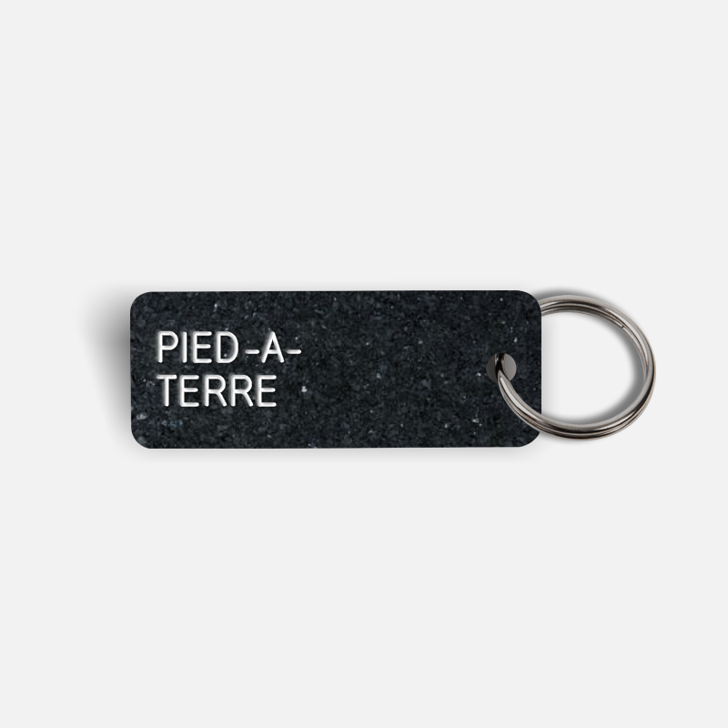 PIED-A-TERRE Keytag