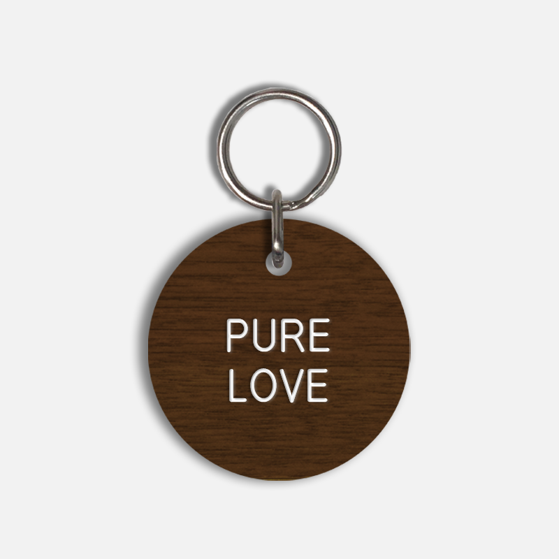 PURE LOVE Large Pet Tag