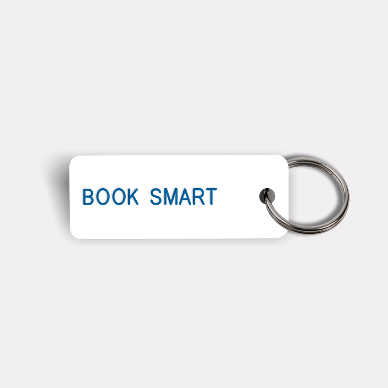 BOOK SMART Keytag