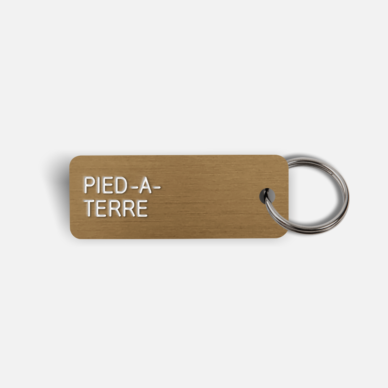 PIED-A-TERRE Keytag