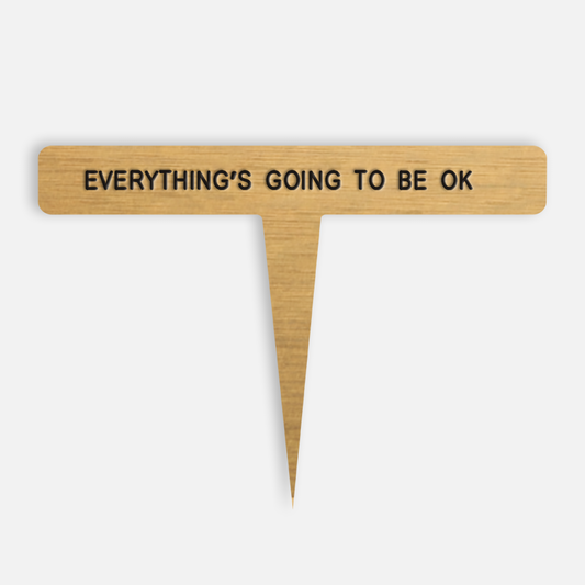 EVERYTHING’S GOING TO BE OK Caption