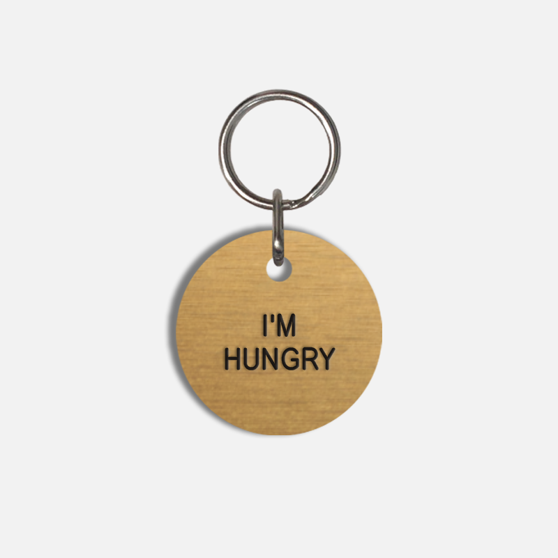 I'M HUNGRY Small Pet Tag