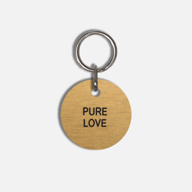 PURE LOVE Small Pet Tag