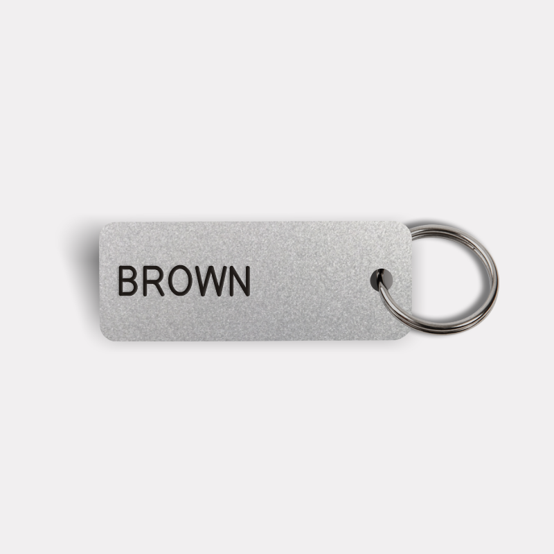 BROWN Keytag